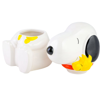 Peanuts Classic Snoopy 11" Ceramic Cookie Jar w/ Fitted Lid
