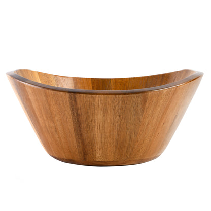 Gibson Home Sherwood Salad Bowl w/ Matching Serving Spoon & Fork