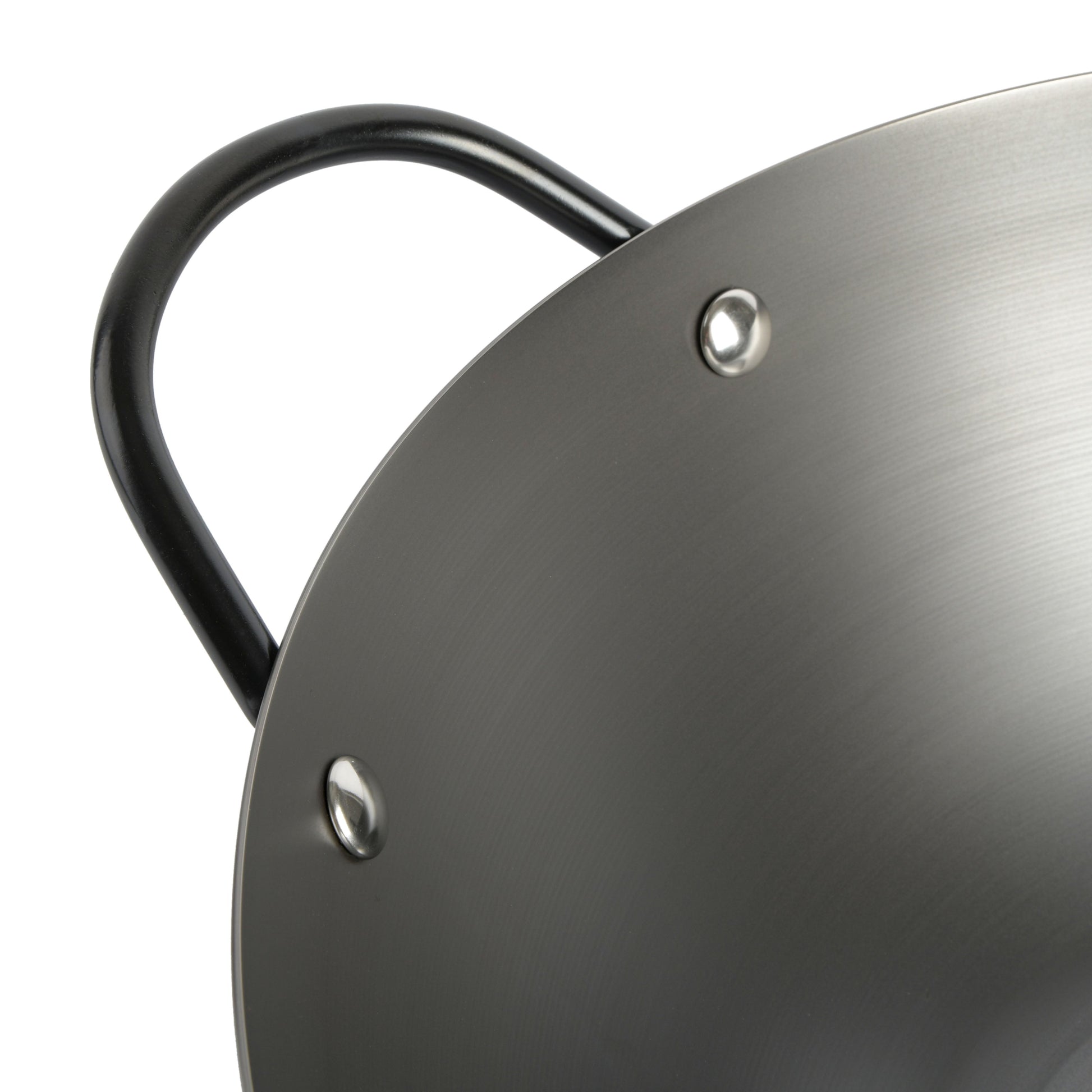 Babish 14-Inch Carbon Steel Flat Bottom Wok