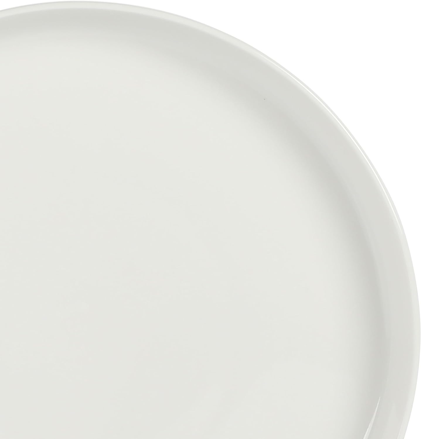Gibson Home Rothernberg Stackable 40 Piece, Service for 8, White Porcelain Plates and Bowls Set