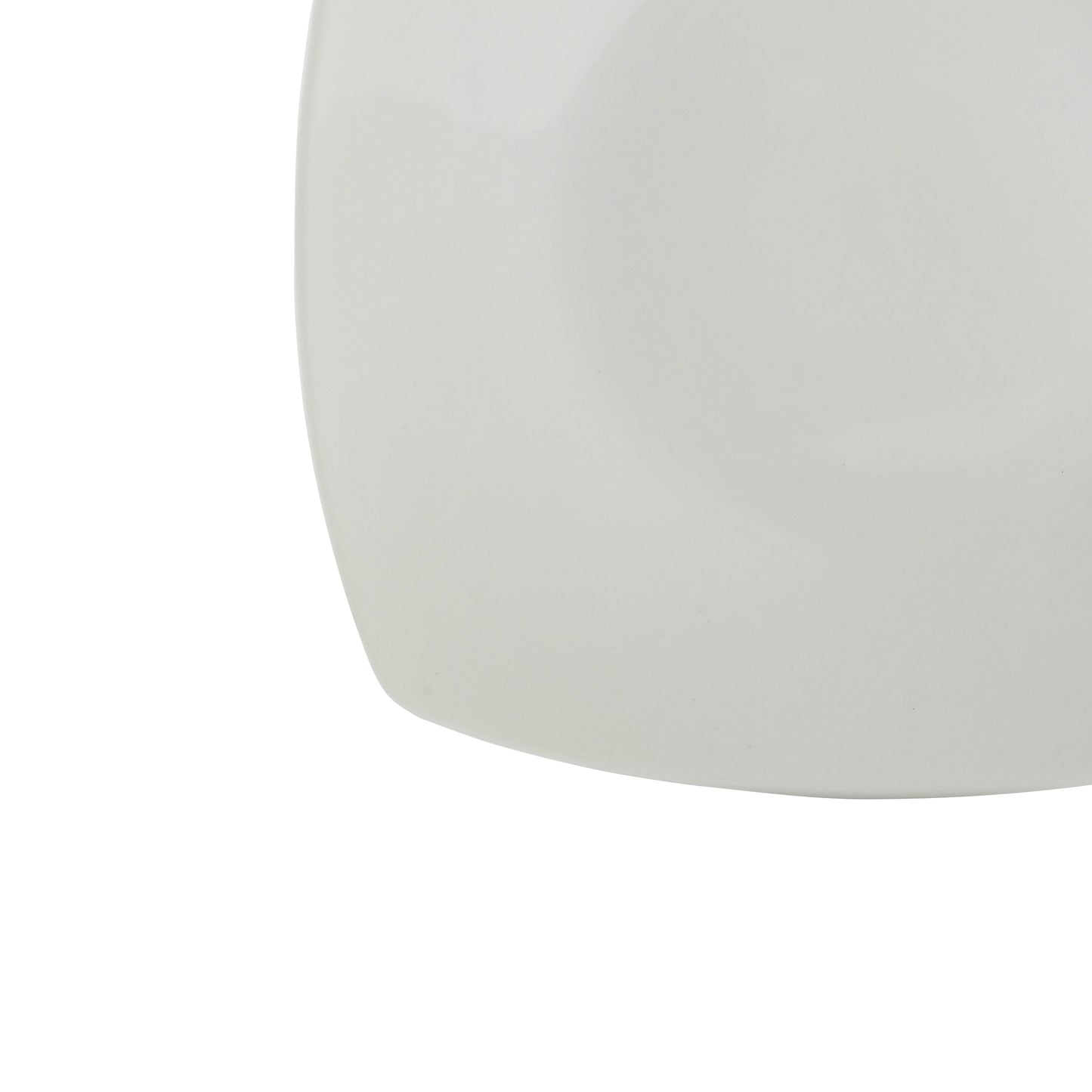 Gibson Home Zen Buffet 16-Piece Porcelain Dinnerware Set, Square Plates & Bowls, Service for 4, White